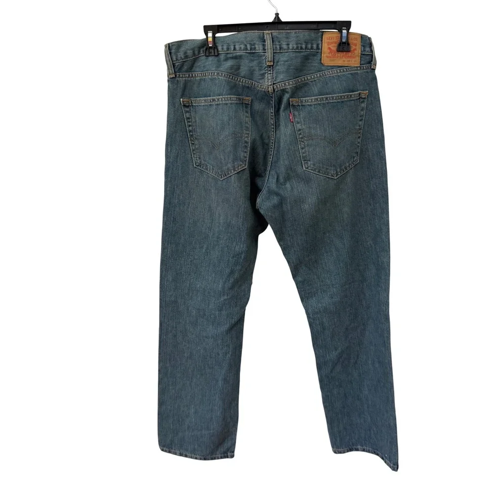 Levi's 559 Relaxed Straight 34x30 Blue Medium Wash Denim Jeans Classic